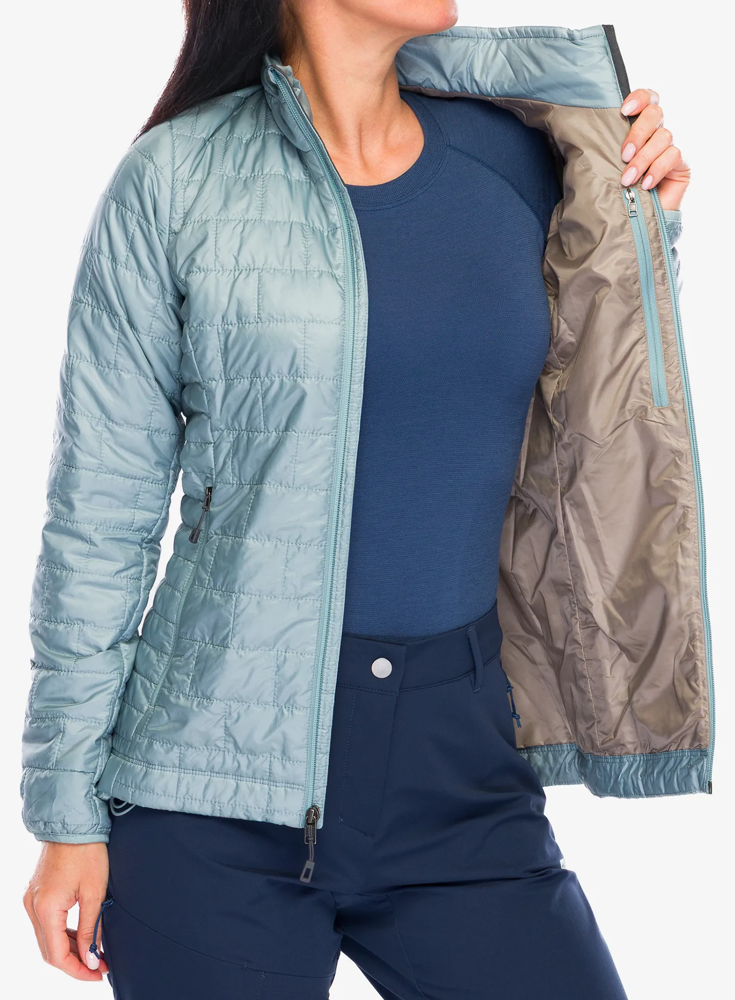Дамско изолирано яке Patagonia Nano Puff Jacket - thermal blue