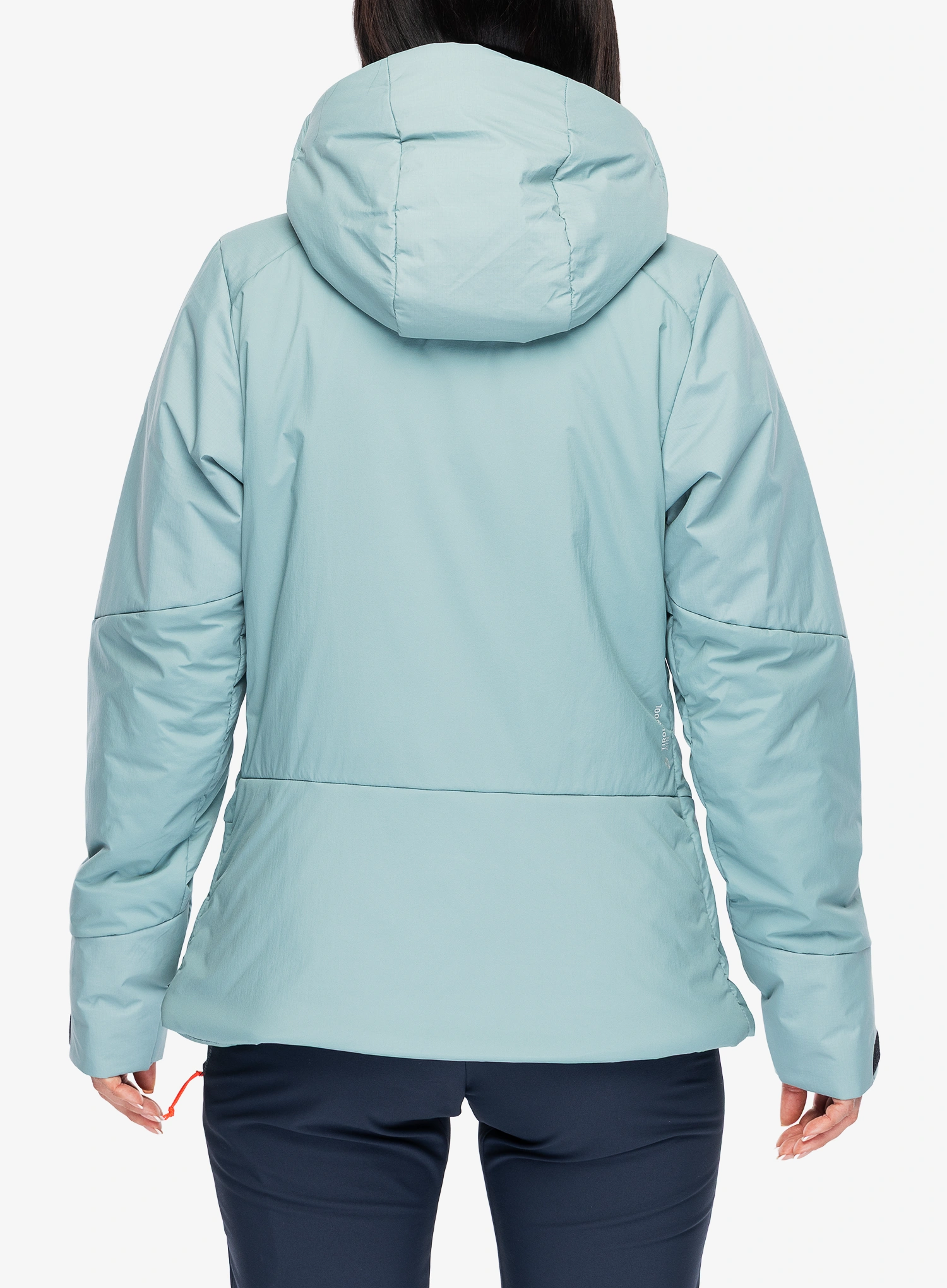 Дамско изолирано яке Salewa Ortles Tirolwool Air Hooded Jacket - willow