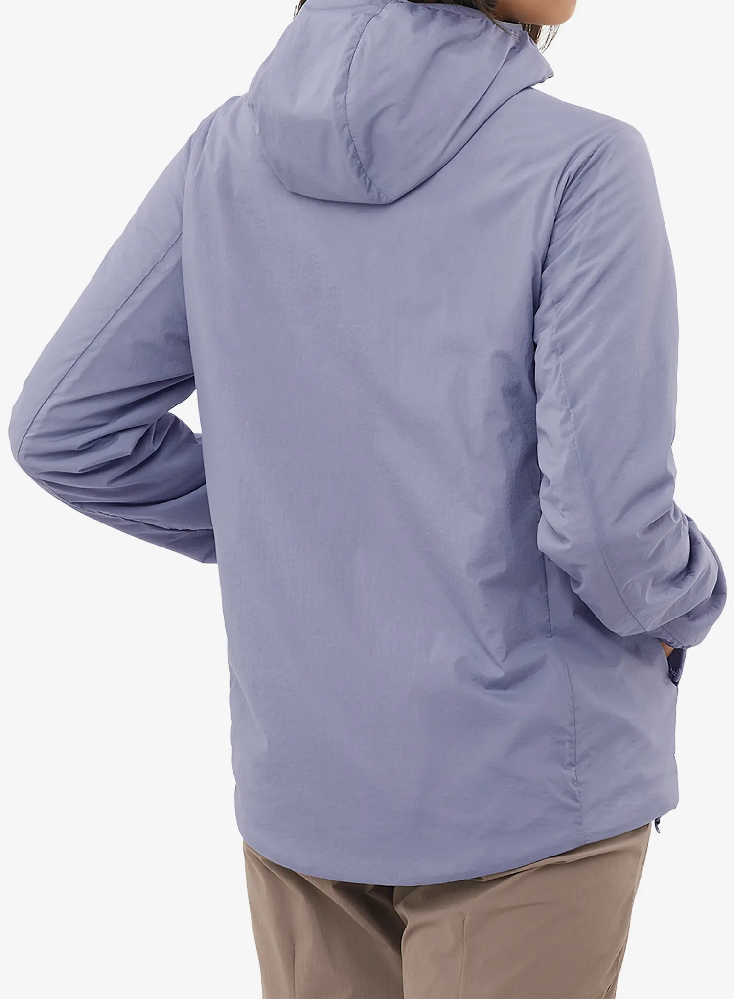 Дамско изолирано яке Salomon Mountain Flex Jacket Hood - blue granite