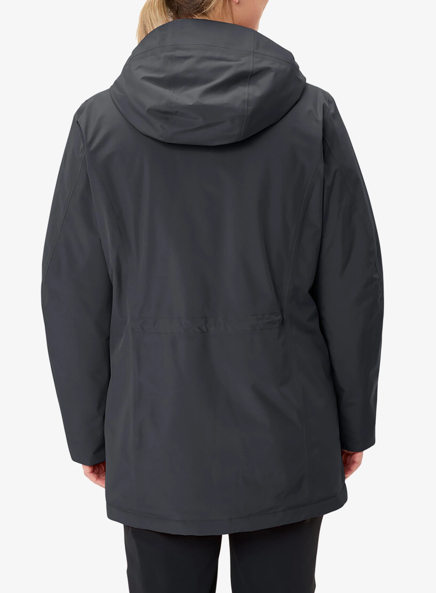 Дамско палто Vaude Rosemoor Padded Parka - phantom black