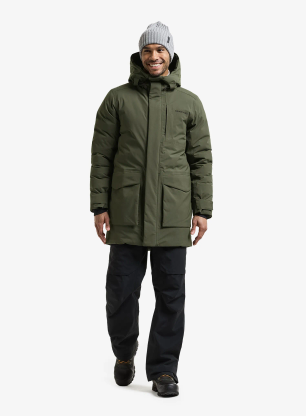 Яке с подплата Didriksons Akilles Parka 3 - deep green