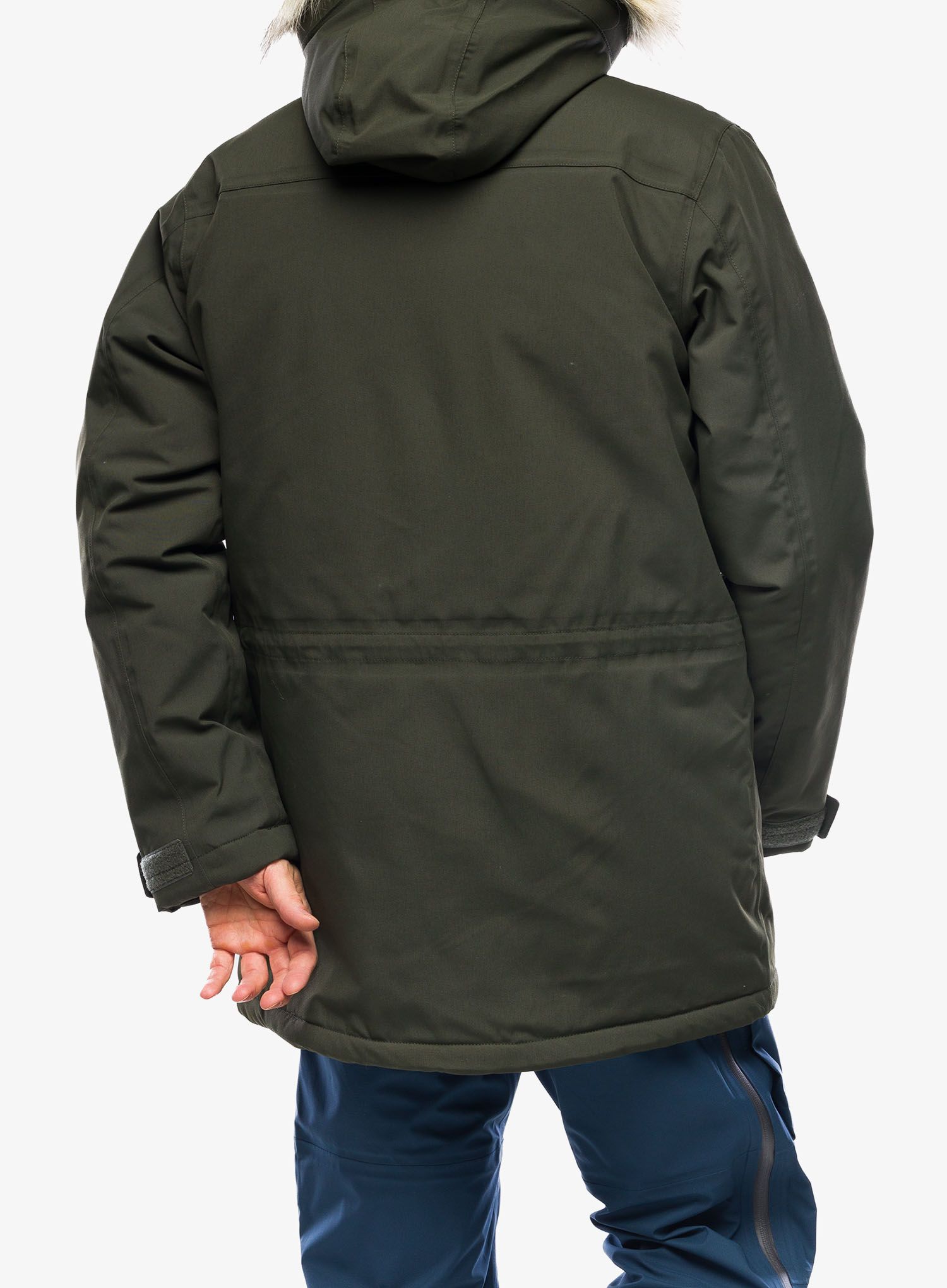 Яке с подплата Fjallraven Nuuk Parka - dp forest