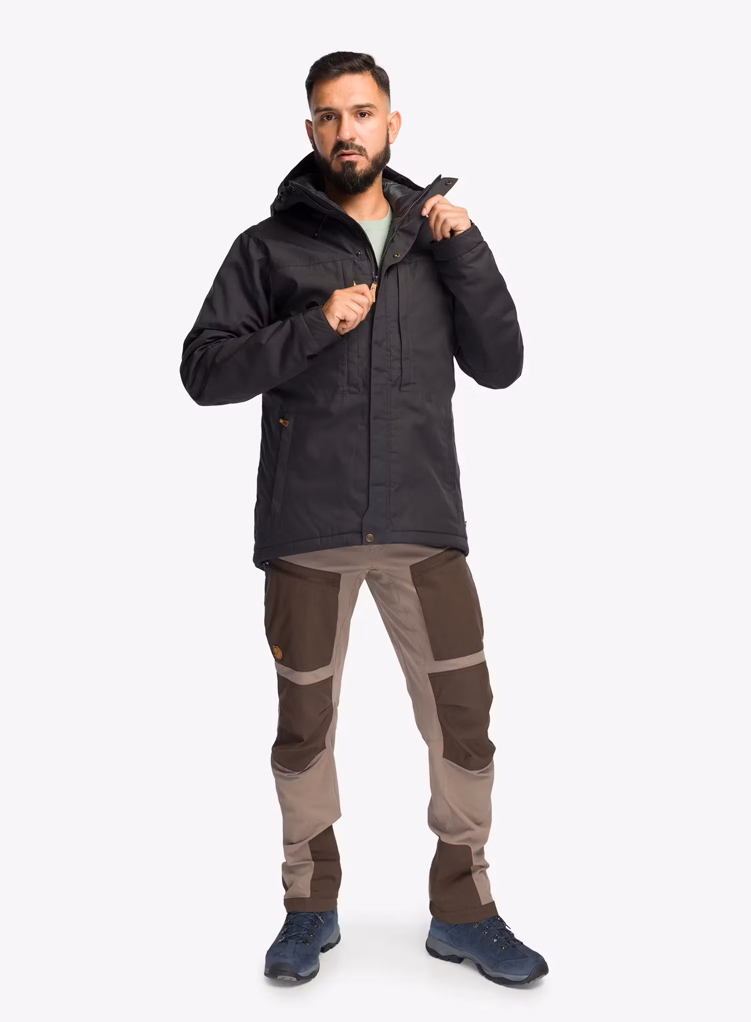 Яке с подплата Fjallraven Skogso Padded Jacket - dark grey