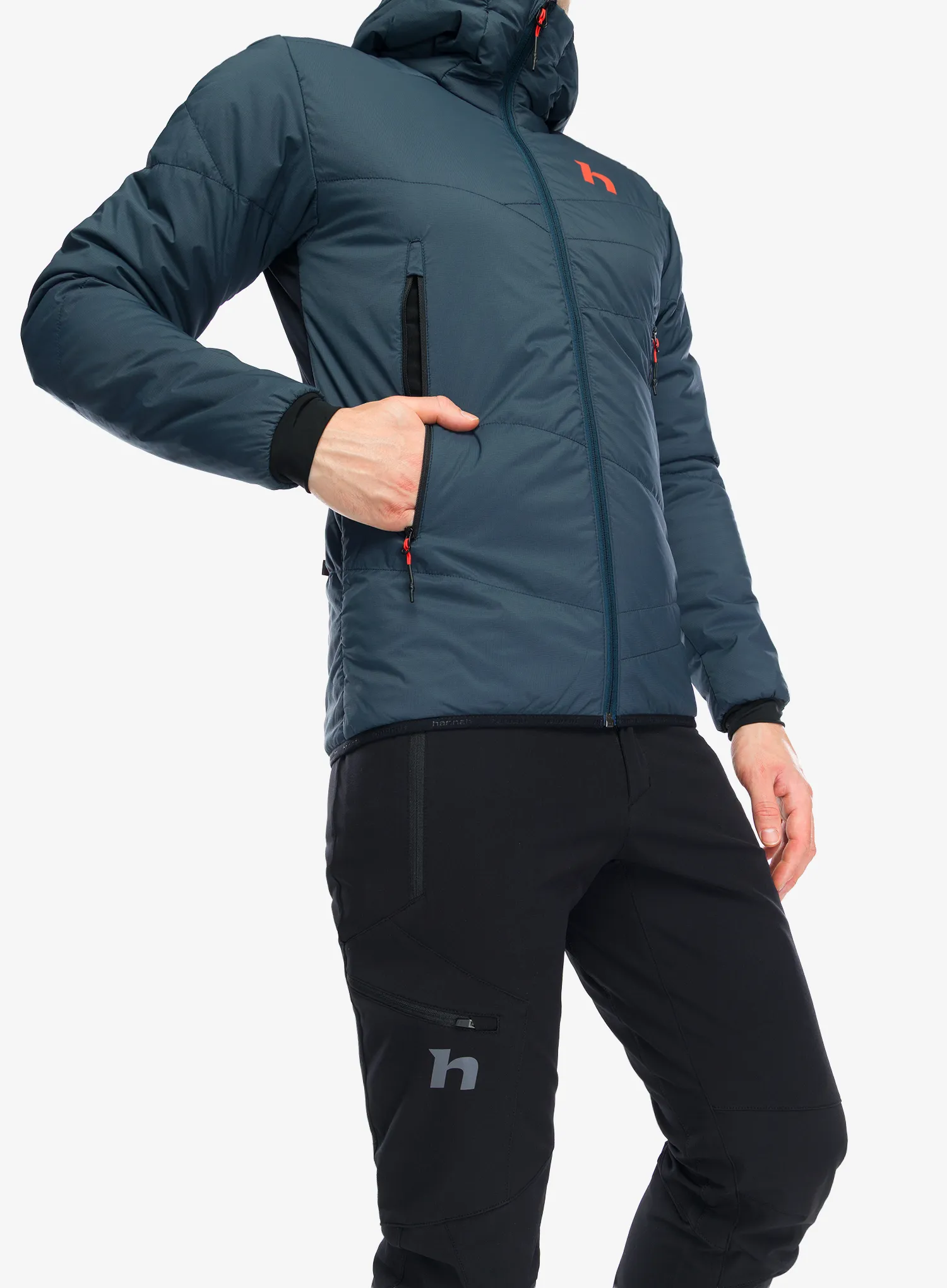 Яке с подплата Hannah Gabber Hoody - stratified sea