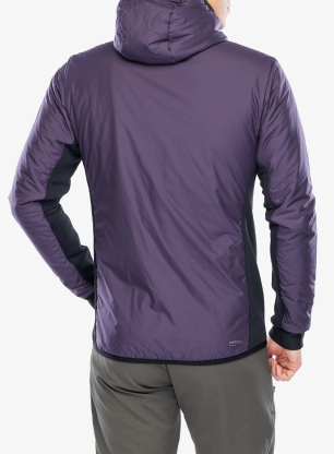 Яке с подплата Mons Royale Arete Wool Insulation Hood - indigo/cedar