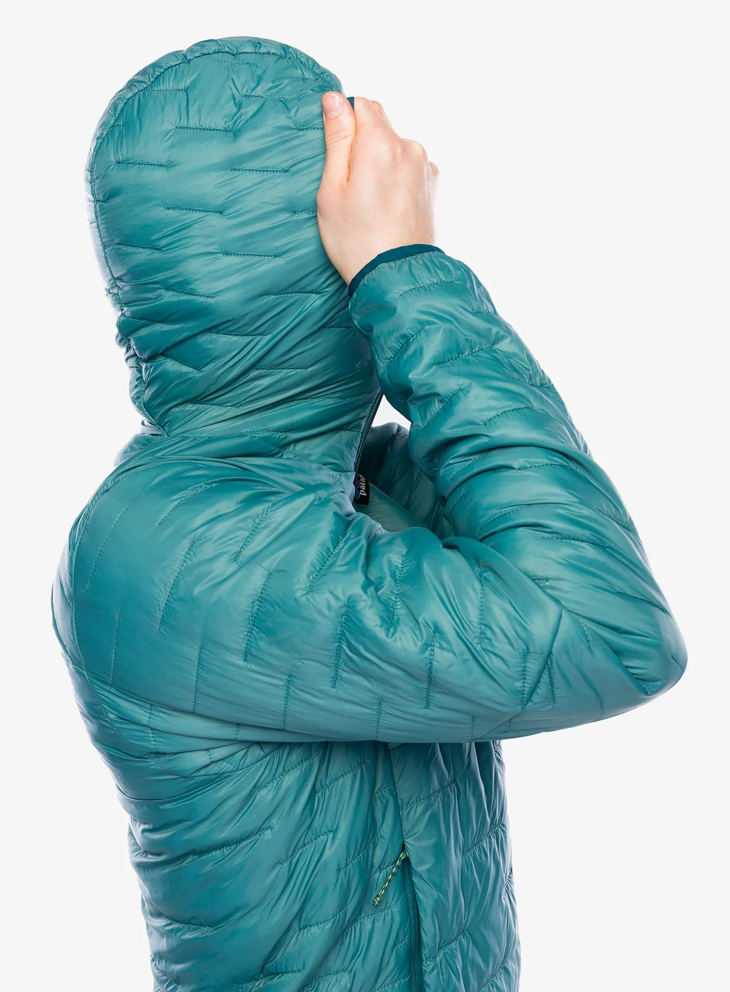 Яке с подплата Patagonia Micro Puff Hoody - wetland blue