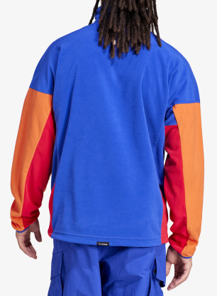 Поларено яке adidas TERREX Multi Climawarm Fleece Anorak - selubl/seimor/purrub