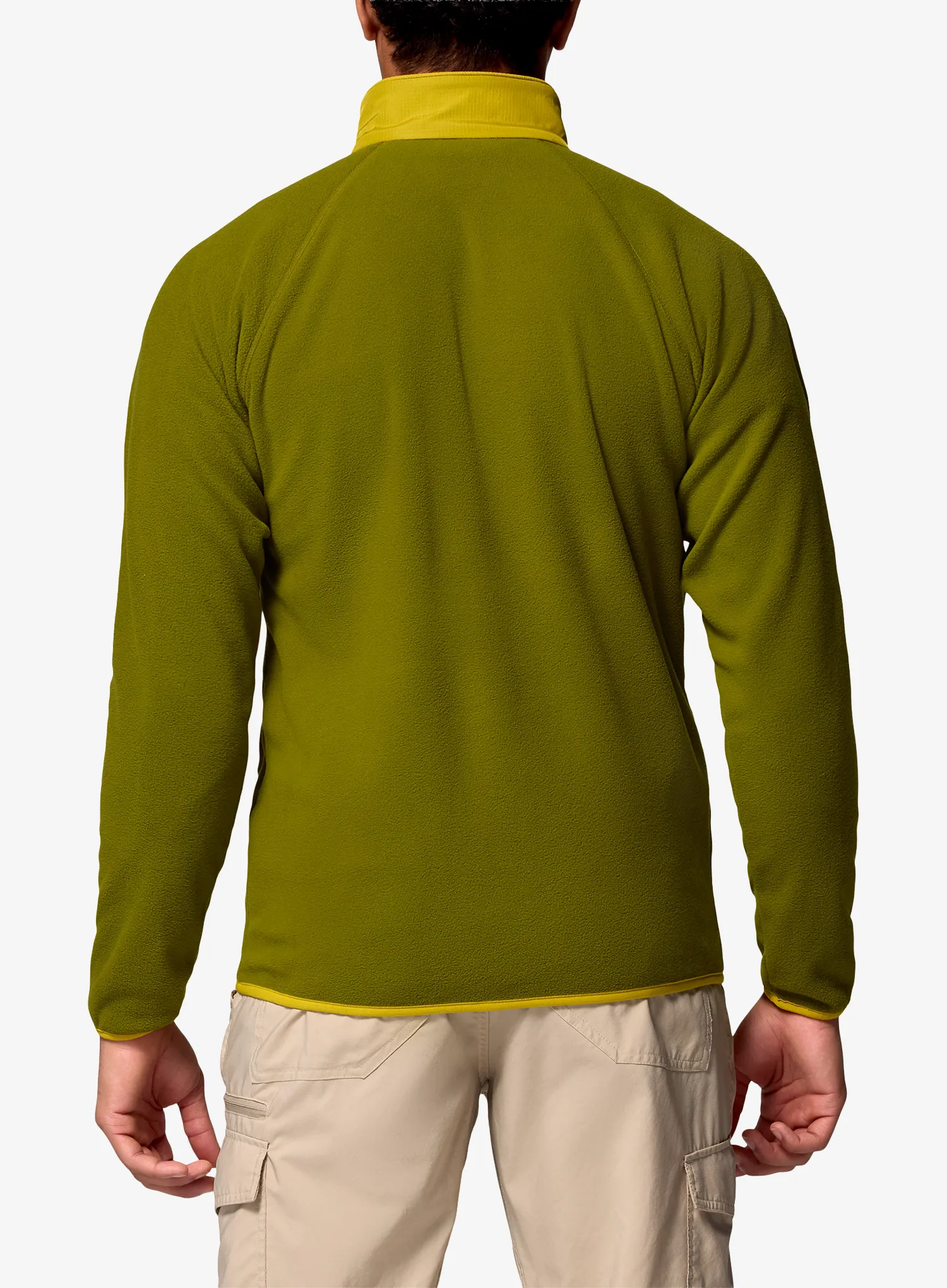 Поларено яке Columbia Fast Trek Overlay Full Zip - mossy green/antique moss