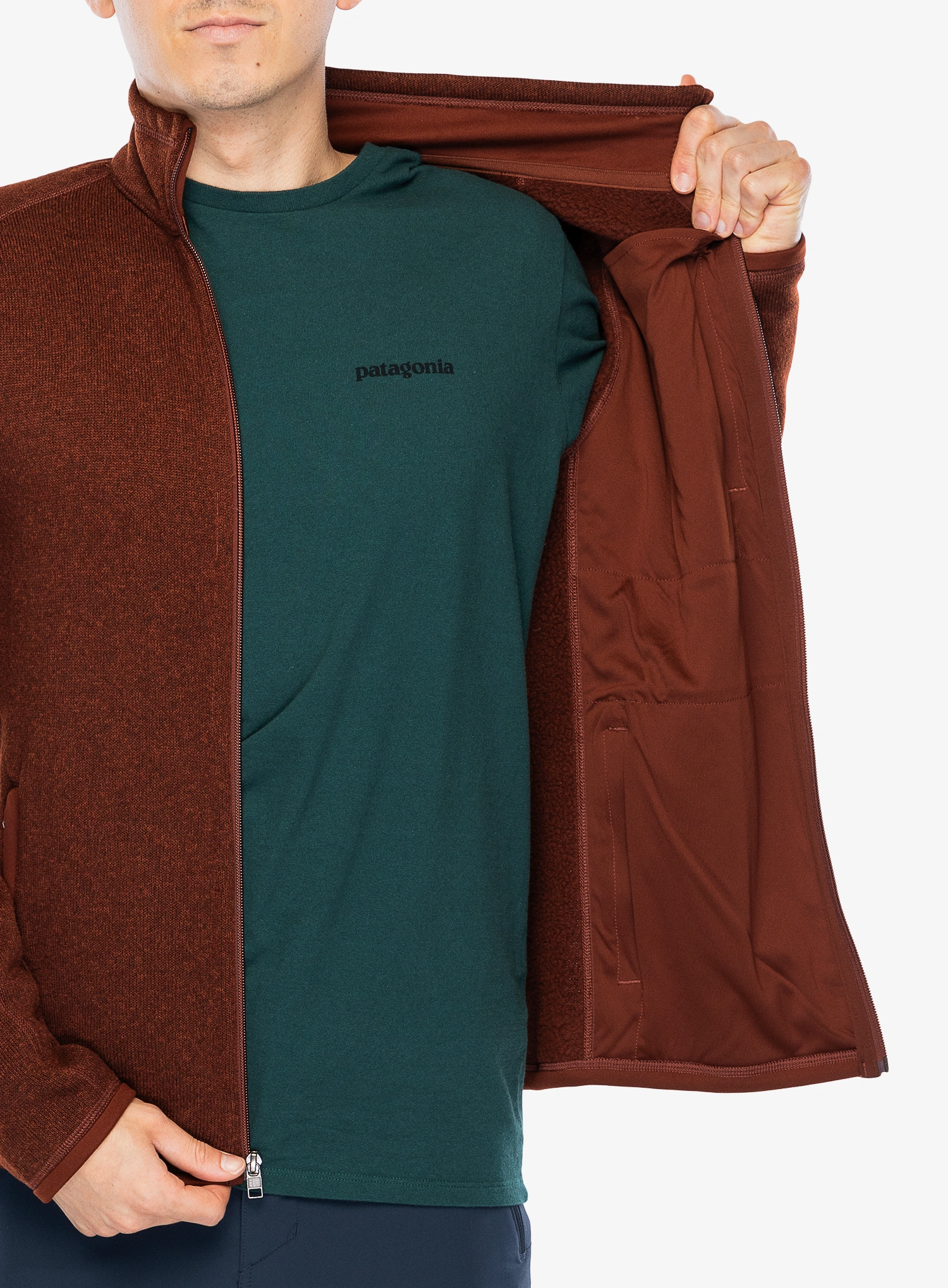 Поларено яке Patagonia Better Sweater Jacket - dried vanilla
