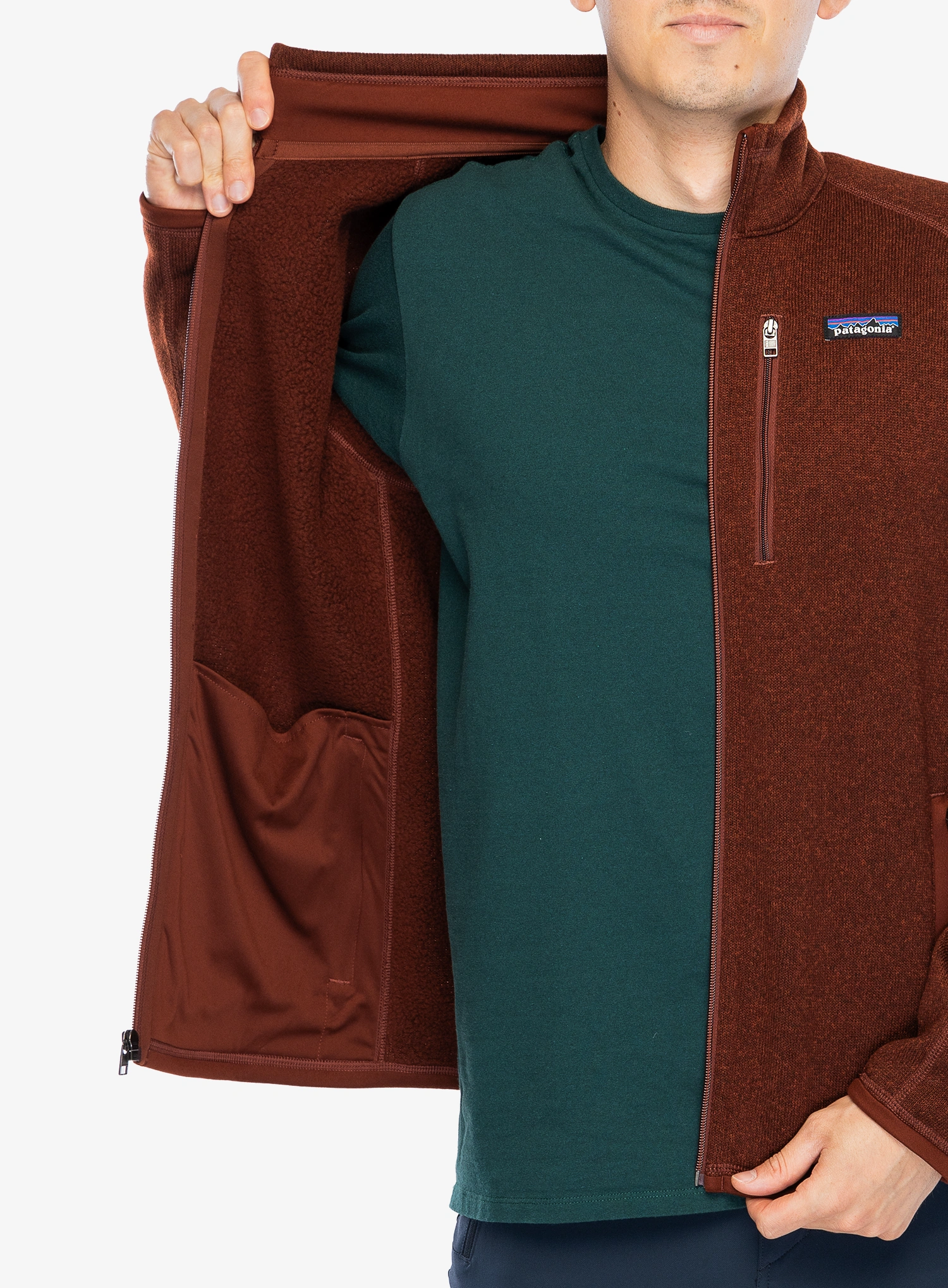 Поларено яке Patagonia Better Sweater Jacket - dried vanilla