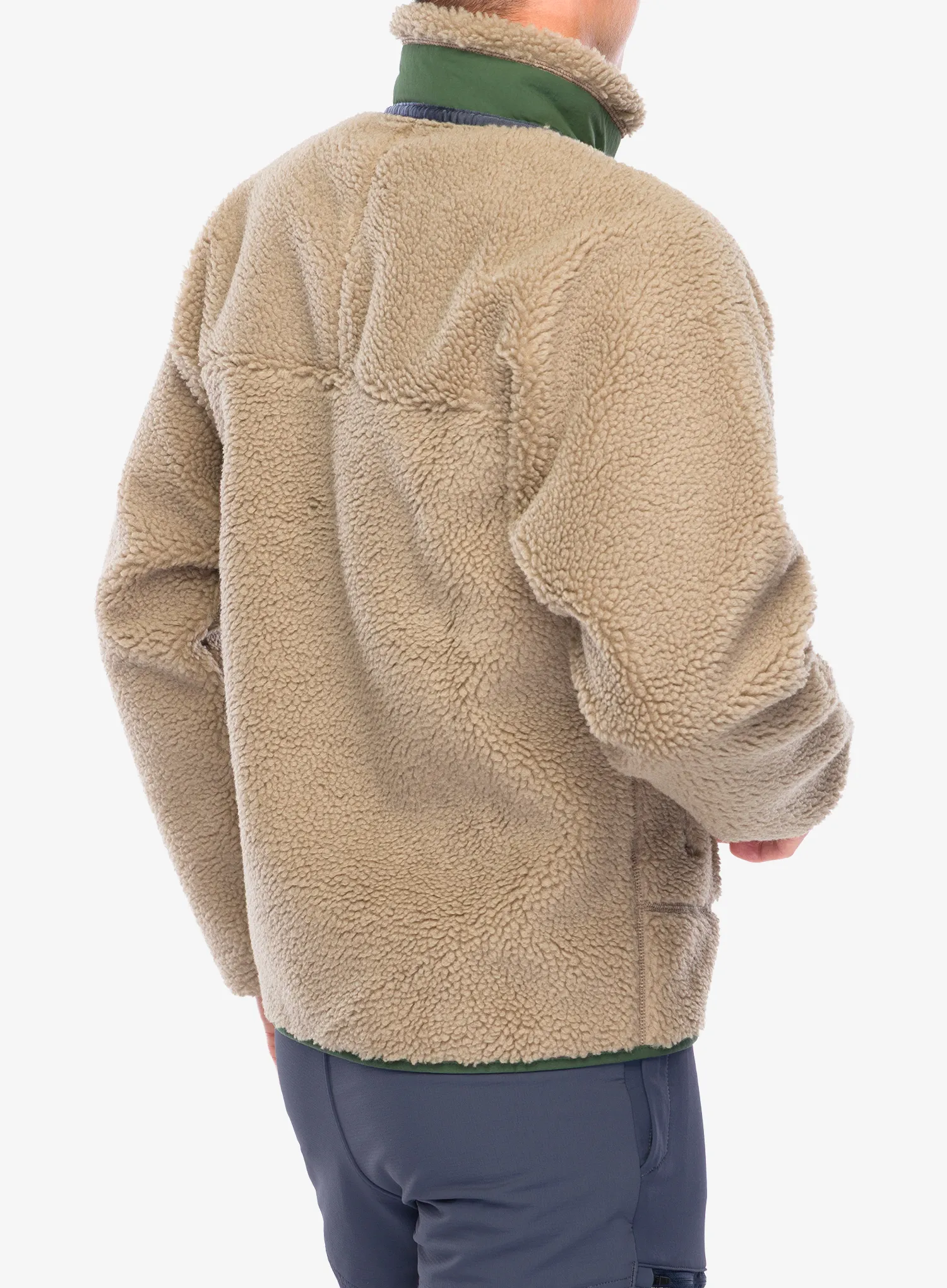Поларено яке Patagonia Classic Retro-X Jacket - seabird grey