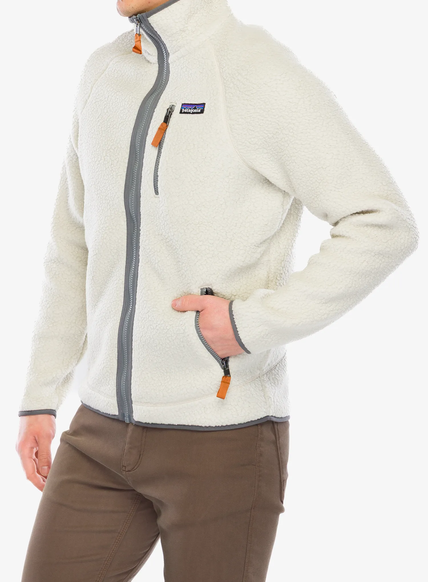 Поларено яке Patagonia Retro Pile Jacket - pelican