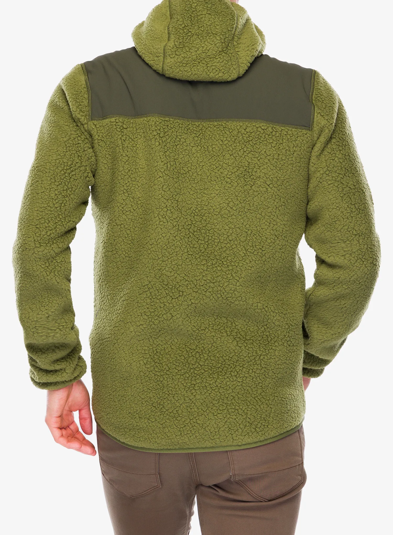 Поларено яке Rab Outpost Hoody - chlorite green