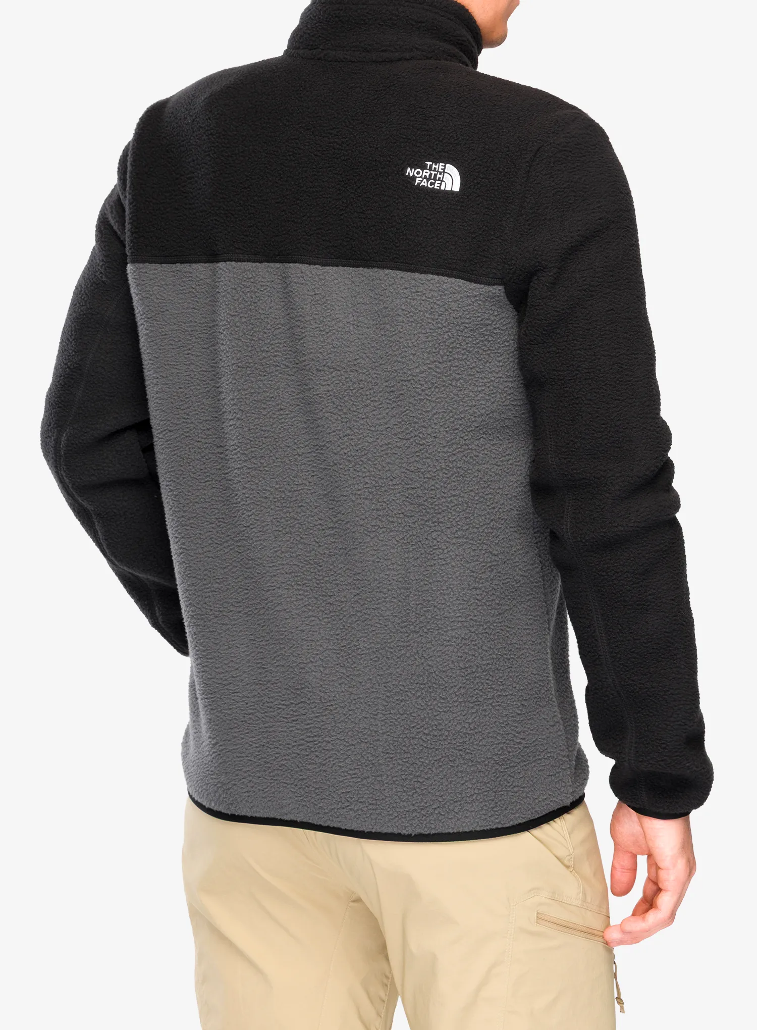 Поларено яке The North Face Yumiori Full Zip - anthracite grey/tnf black