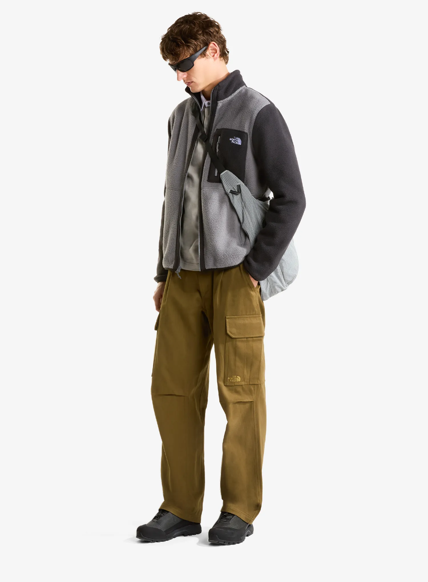 Поларено яке The North Face Yumiori Full Zip - pearl/tnf black