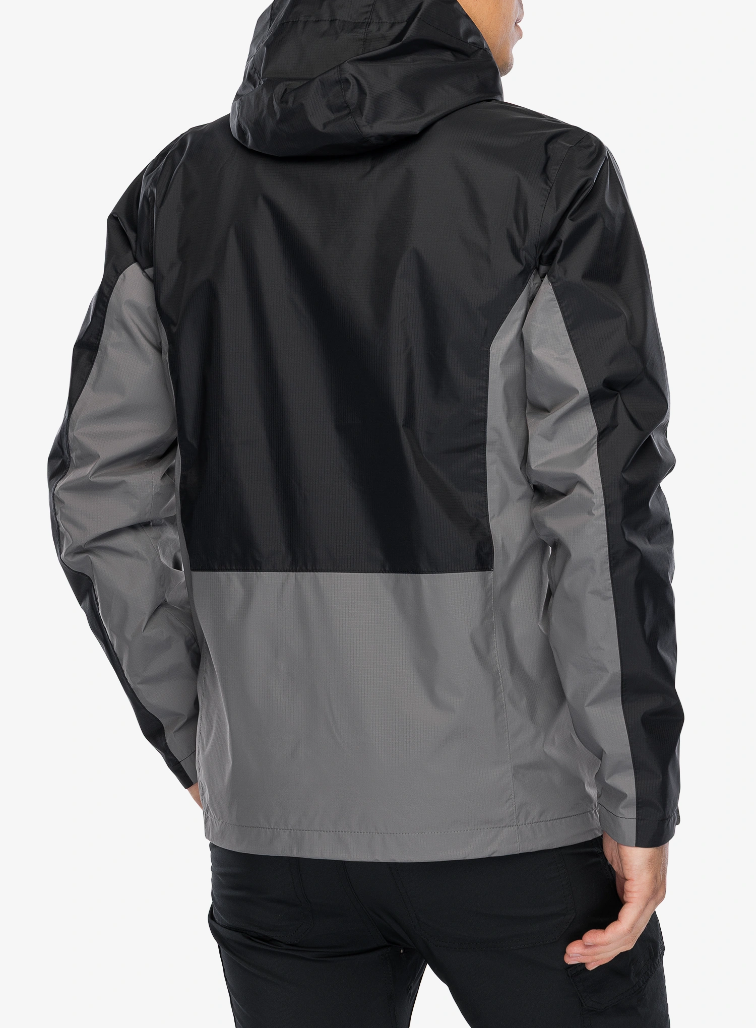 Водоустойчиво яке Columbia Pouring Adventure III Jacket - black/city grey