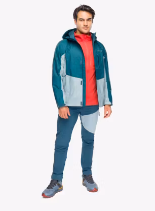 Водоустойчиво яке Columbia Pouring Adventure III Jacket - everblue/crushed blue