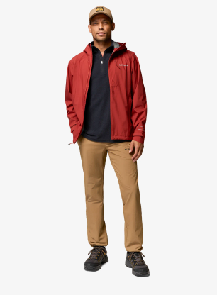Водоустойчиво яке Columbia Trailborne 2.5L Shell - red oxide