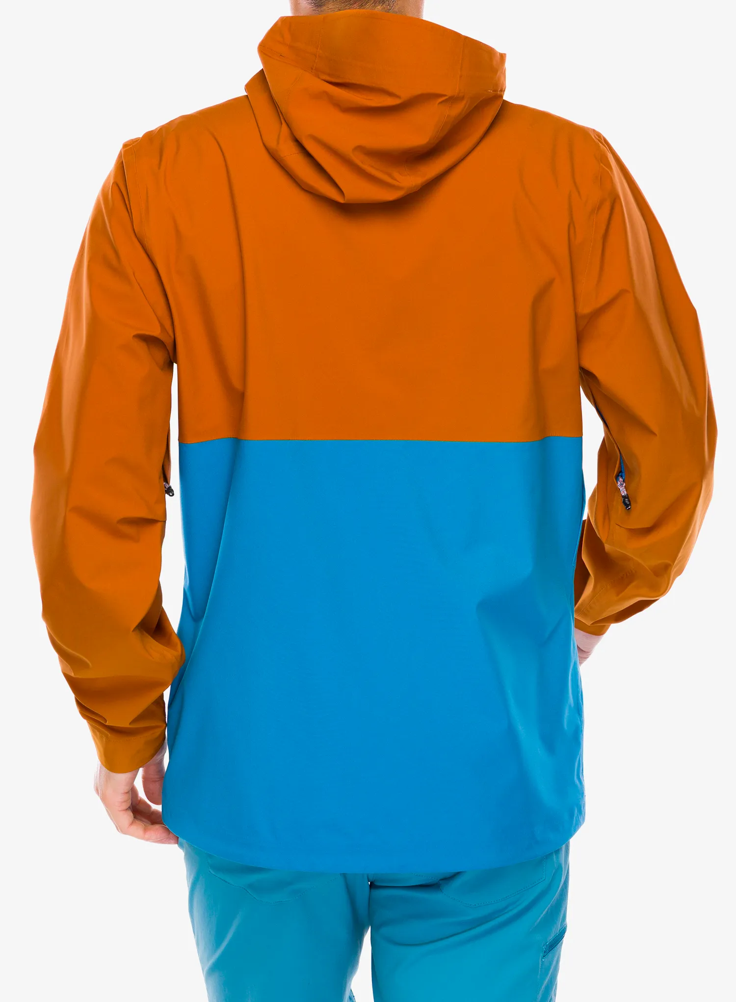 Водоустойчиво яке Cotopaxi Impermeo 3L Hooded Shell Jacket - sienna/lake