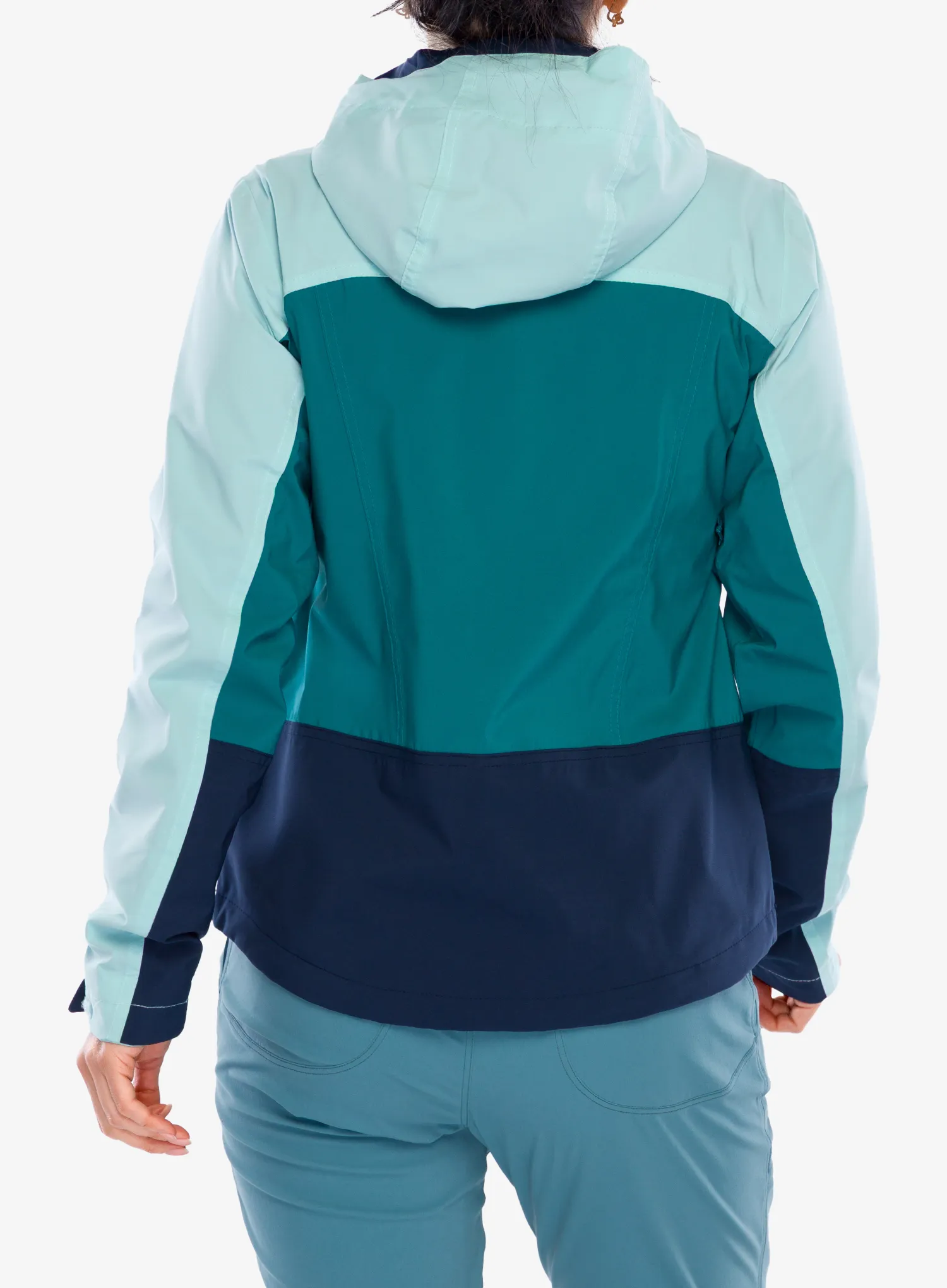 Дамско водоустойчиво яке Columbia Boulder Falls Jacket - river blue/cl navy/spray