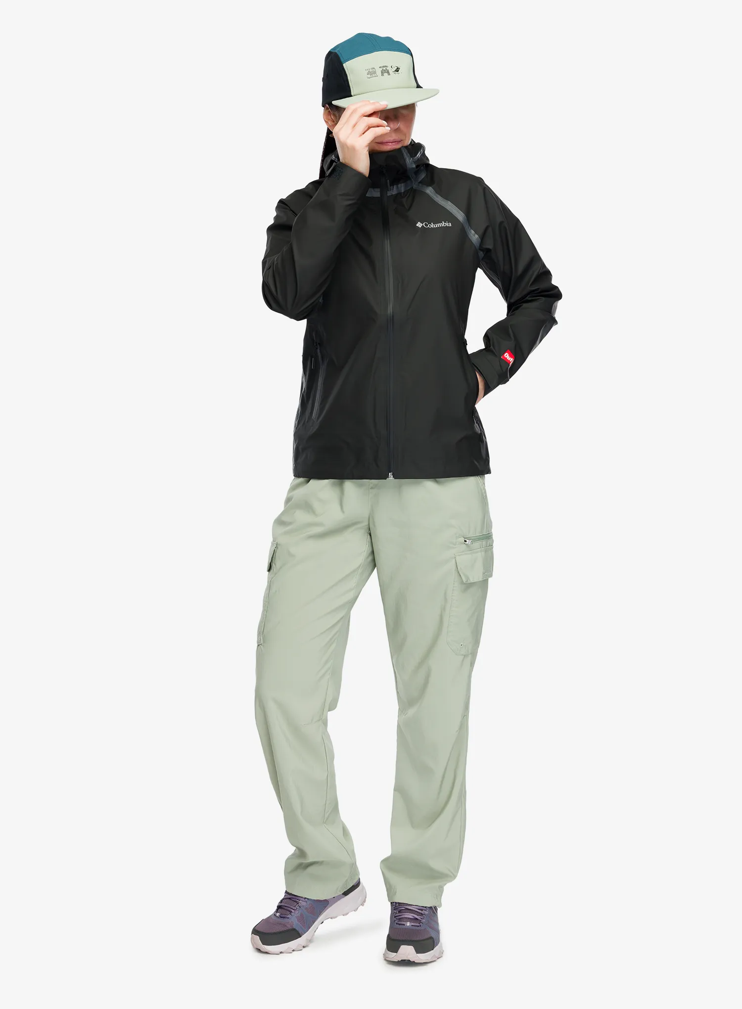 Дамско водоустойчиво яке Columbia Reign No Shine Jacket - black