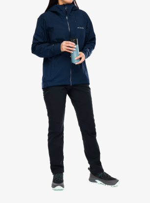 Дамско водоустойчиво яке Columbia Trailborne 2.5L Shell - collegiate navy