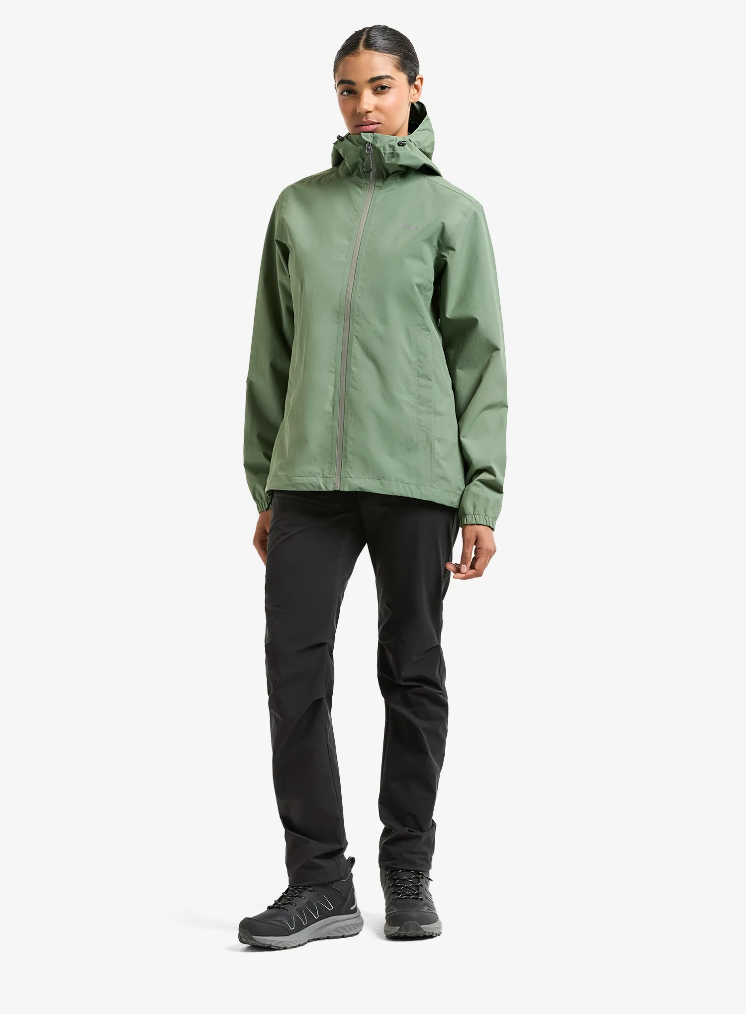 Дамско водоустойчиво яке Didriksons Varja Jkt 2 - light moss
