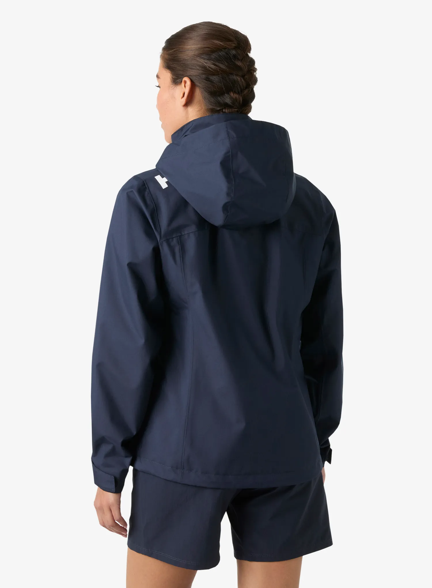 Дамско водоустойчиво яке Helly Hansen Crew Hooded Jacket 2.0 - navy