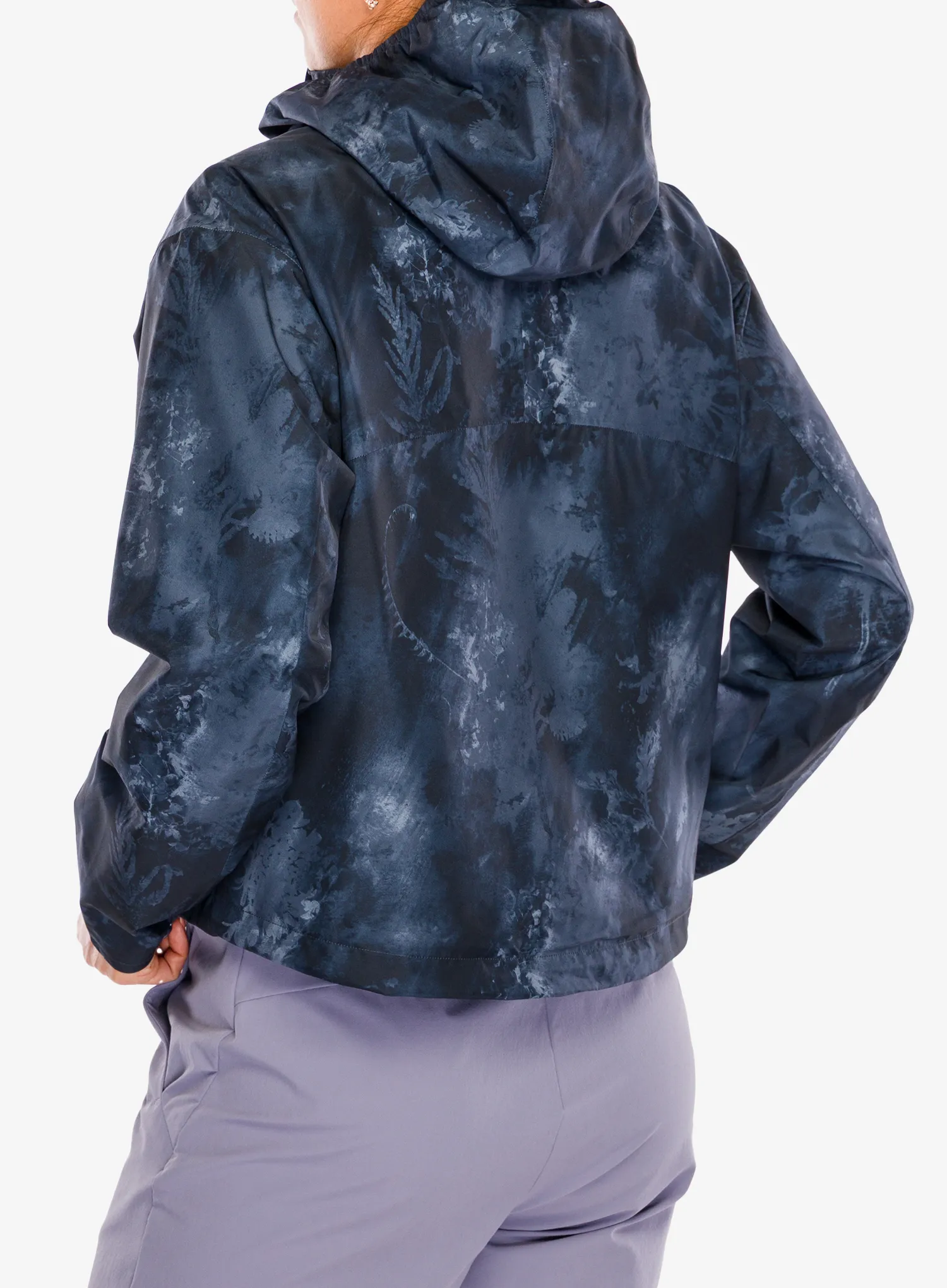 Дамско водоустойчиво яке Salomon Outscape 2L Short Jkt - blue nights/blue