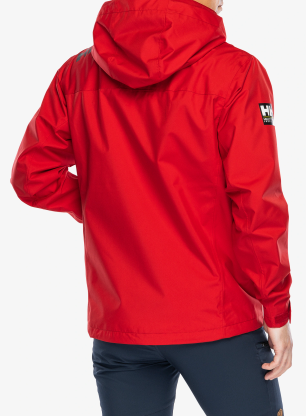Водоустойчиво яке Helly Hansen Crew Hooded Jacket 2.0 - red