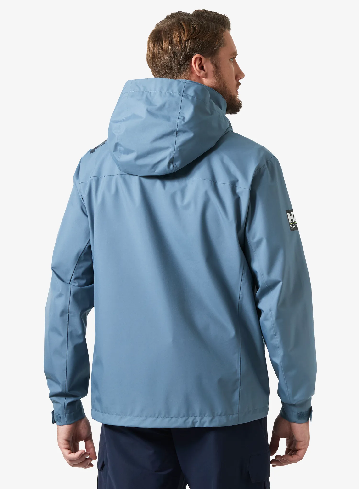Водоустойчиво яке Helly Hansen Crew Hooded Jacket 2.0 - washed navy