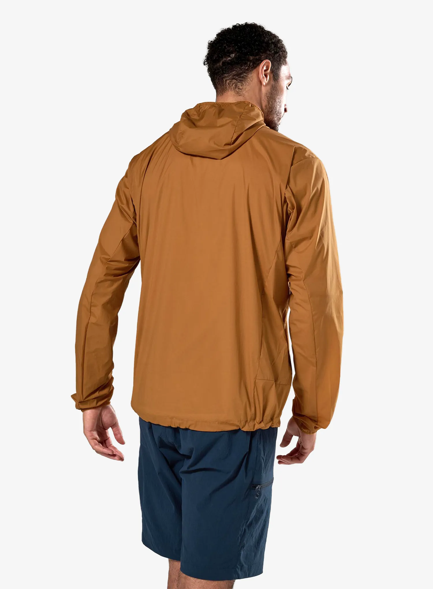 Яке ветровка Montane Featherlite Hoodie - amber