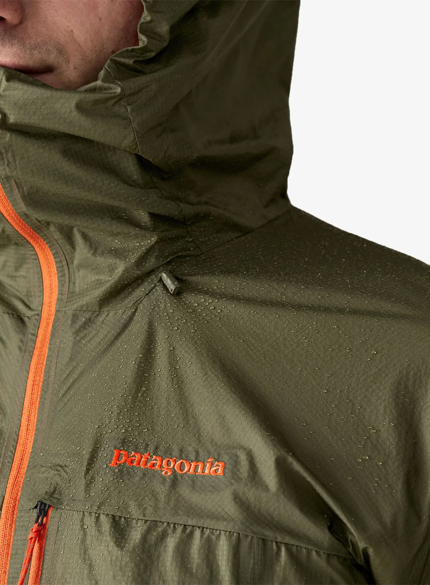 Яке ветровка Patagonia Houdini Rock JKT - basin green