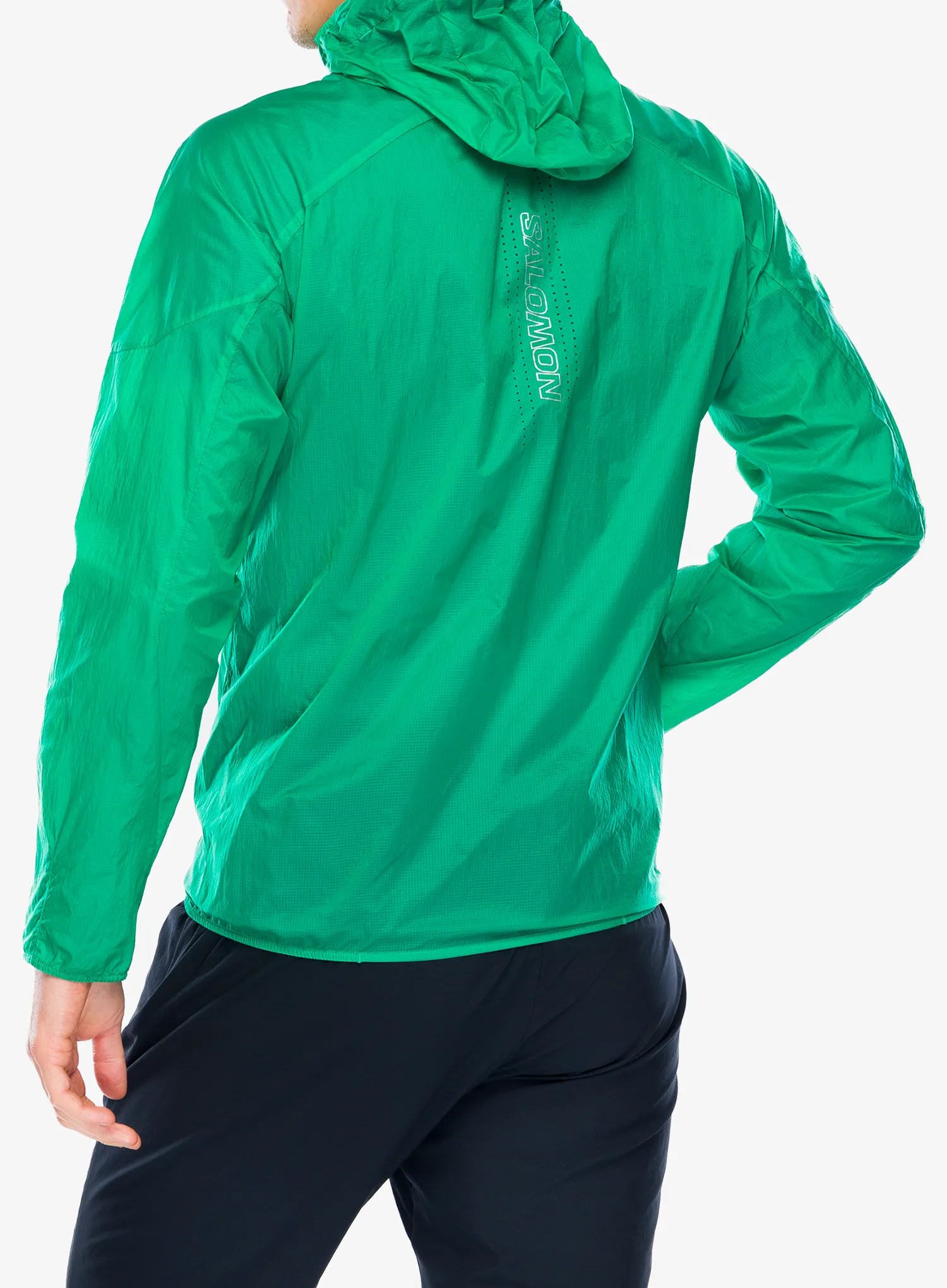 Яке ветровка Salomon Sense Aero Wind Jkt - parakeet