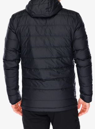 Пухено яке adidas TERREX Multi Light Down Climawarm Hooded Jacket - black/black