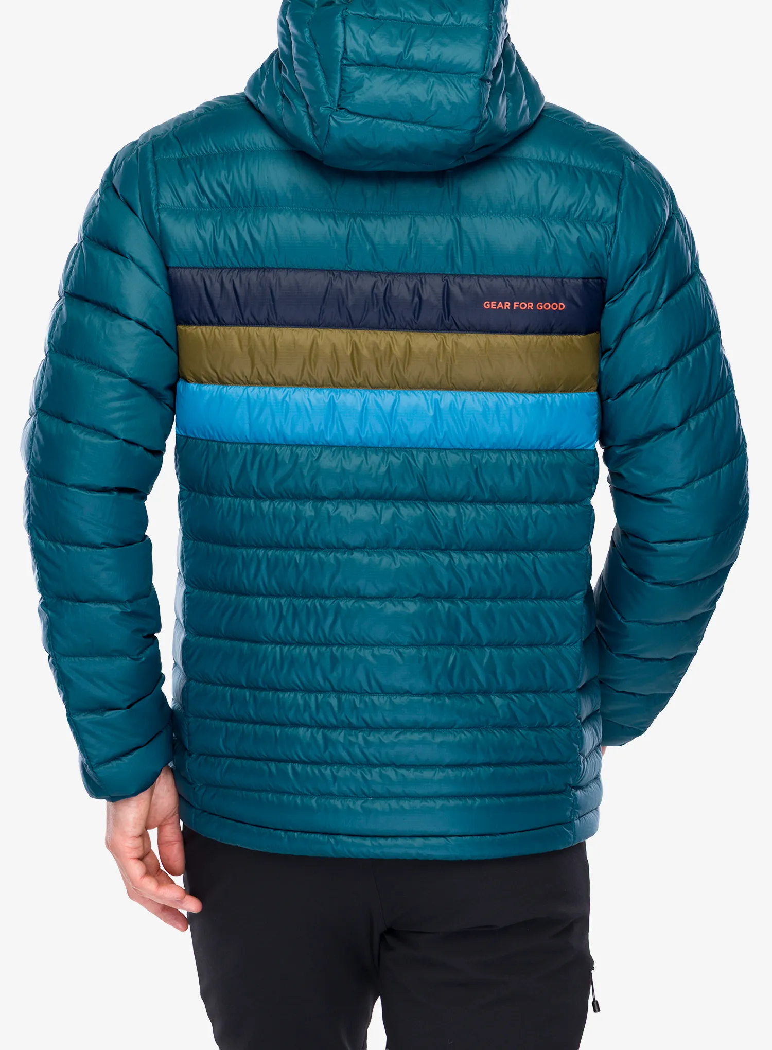 Пухено яке Cotopaxi Fuego Down Hooded Jacket - abyss stripes