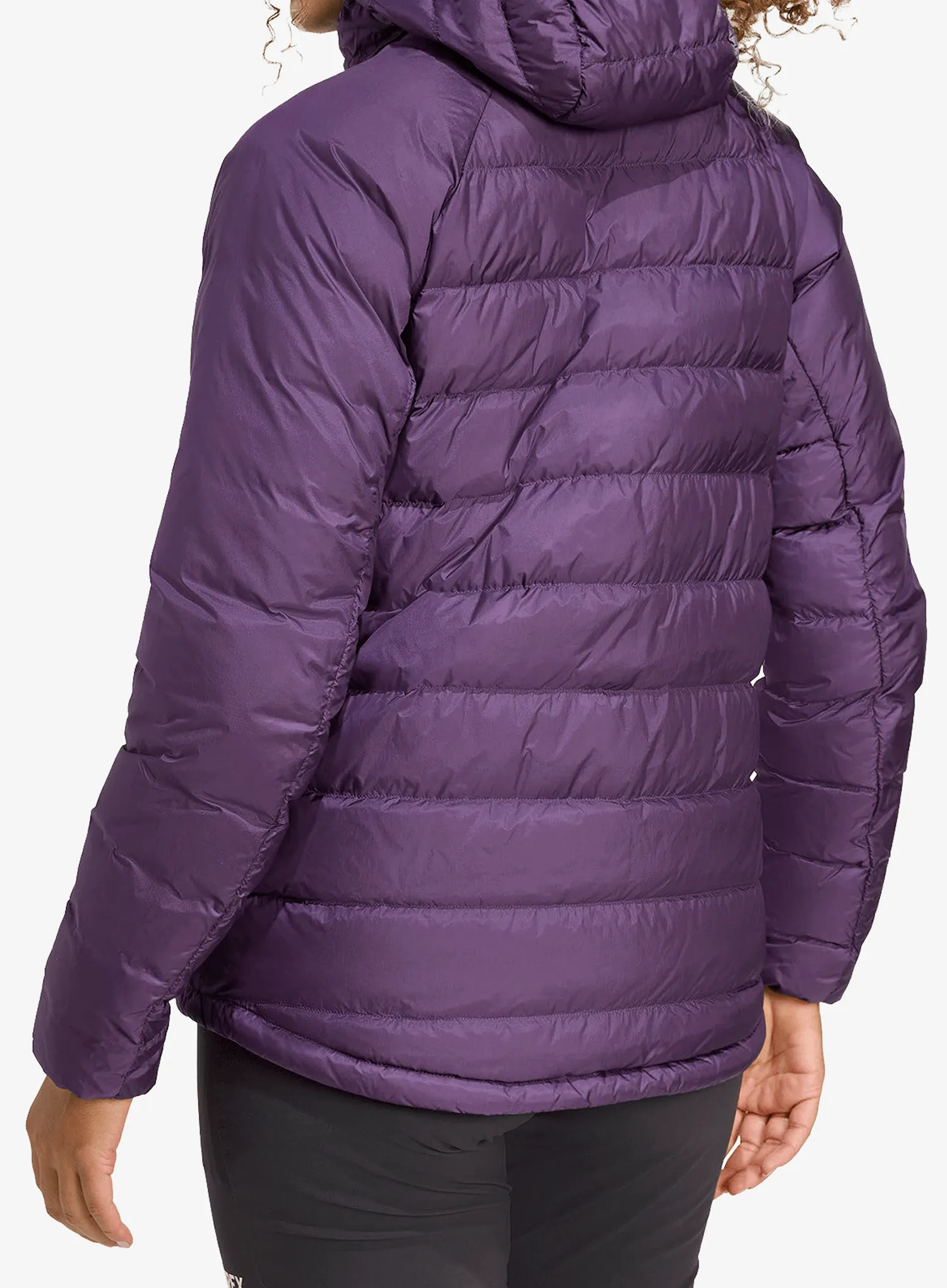 Дамско пухено яке adidas TERREX Xperior CLIMAWARM+ Down Hooded Jacket - aurora plum