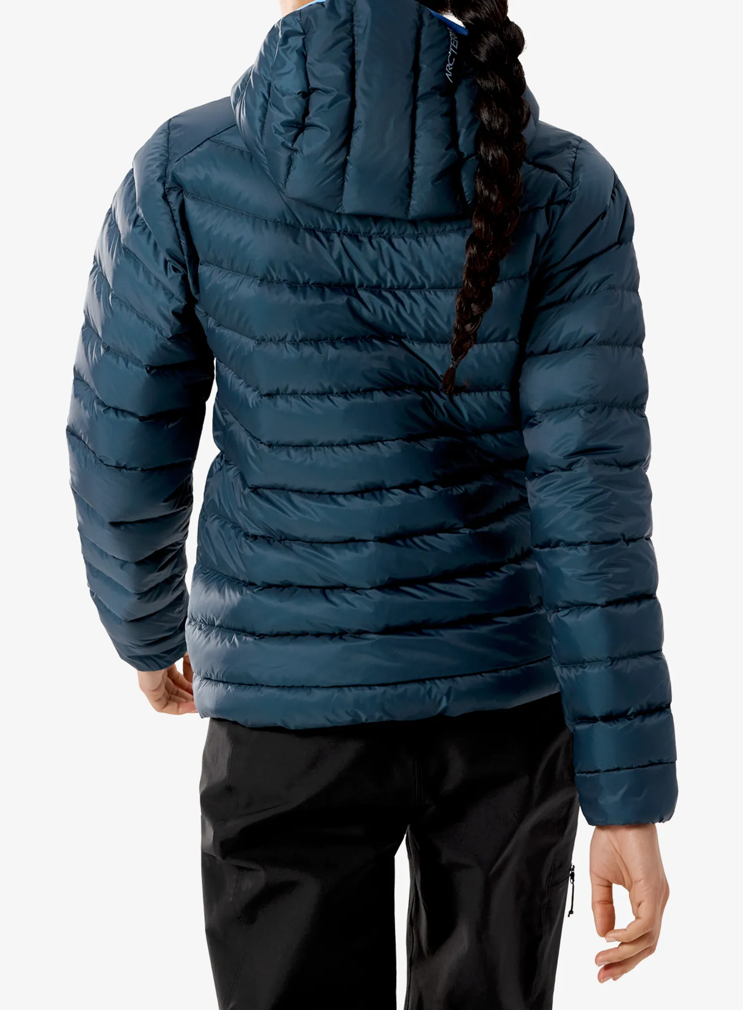 Дамско пухено яке Arcteryx Cerium Hoody - night/glacial