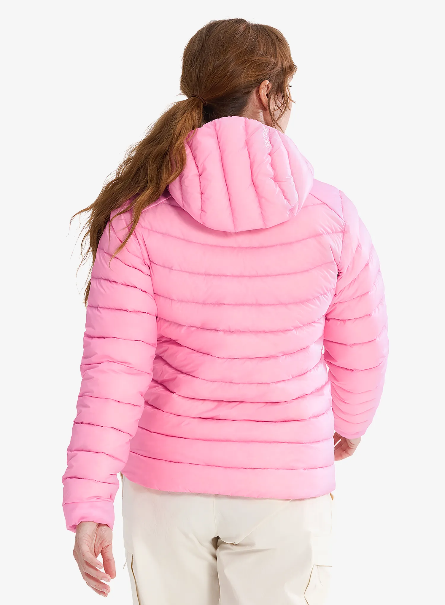 Дамско пухено яке Arcteryx Cerium Hoody - pineberry