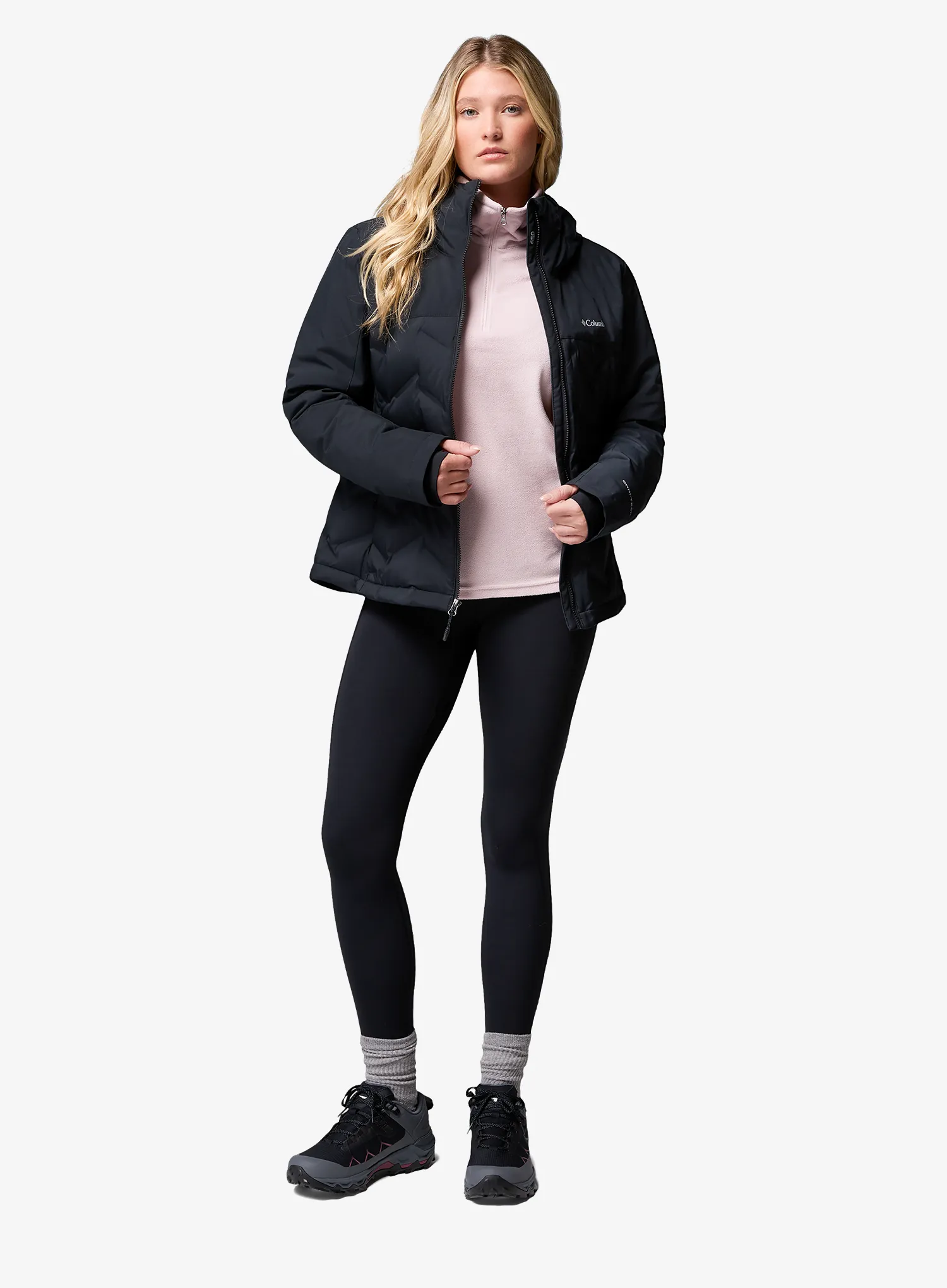 Дамско пухено яке Columbia Grand Trek III Down Jacket - black