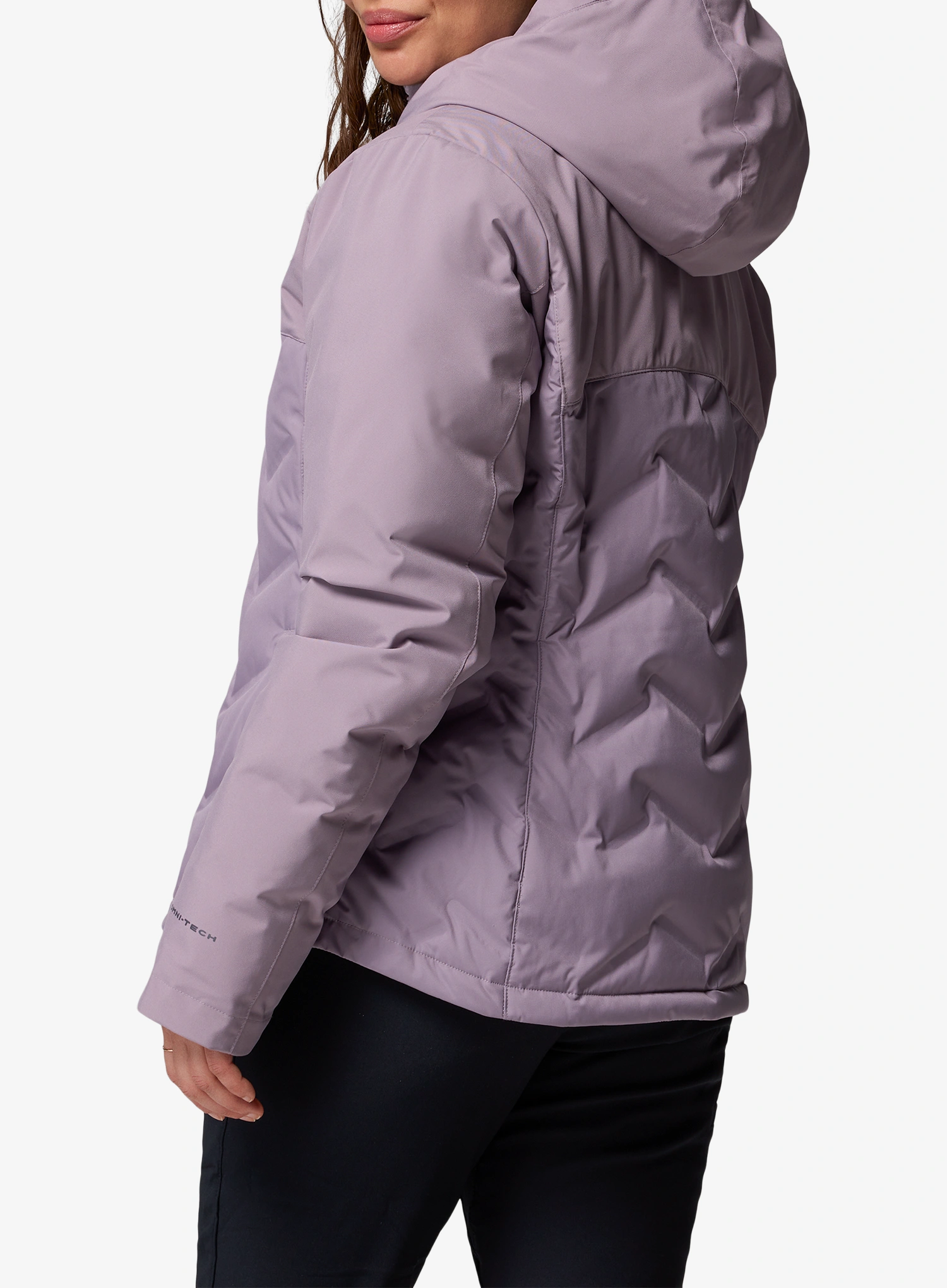 Дамско пухено яке Columbia Grand Trek III Down Jacket - shale purple