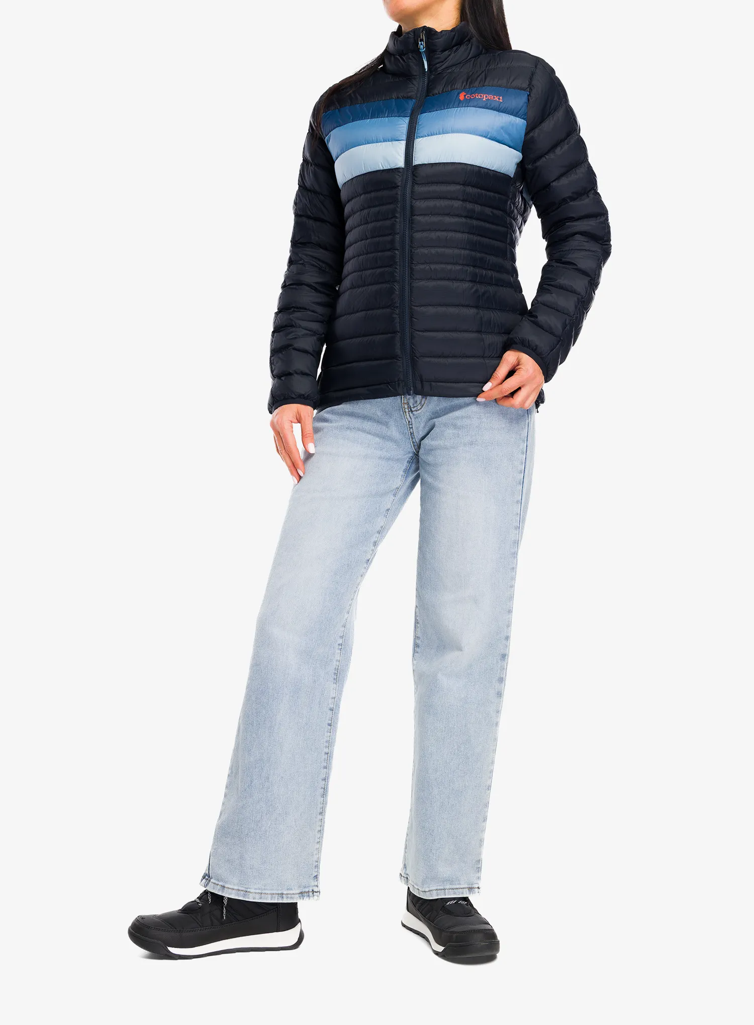 Дамско пухено яке Cotopaxi Fuego Down Jacket - carbon stripes