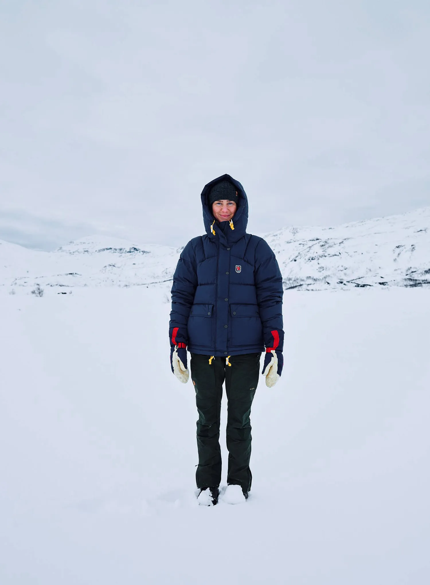 Дамско пухено яке Fjallraven Expedition Down Lite Jacket - navy