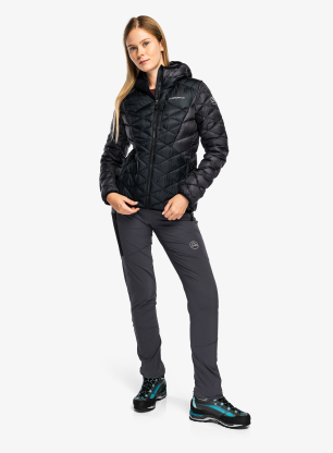 Дамско пухено яке La Sportiva Pinnacle Down Jkt - black/onyx
