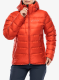 Дамско пухено яке Małachowski Climber - red/red