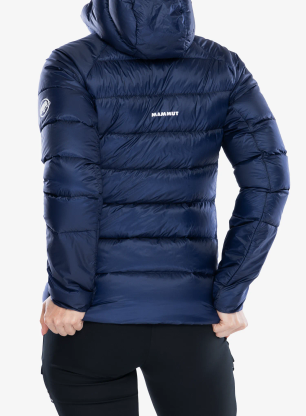 Дамско пухено яке Mammut Taiss IN Hooded Jacket - marine/blk