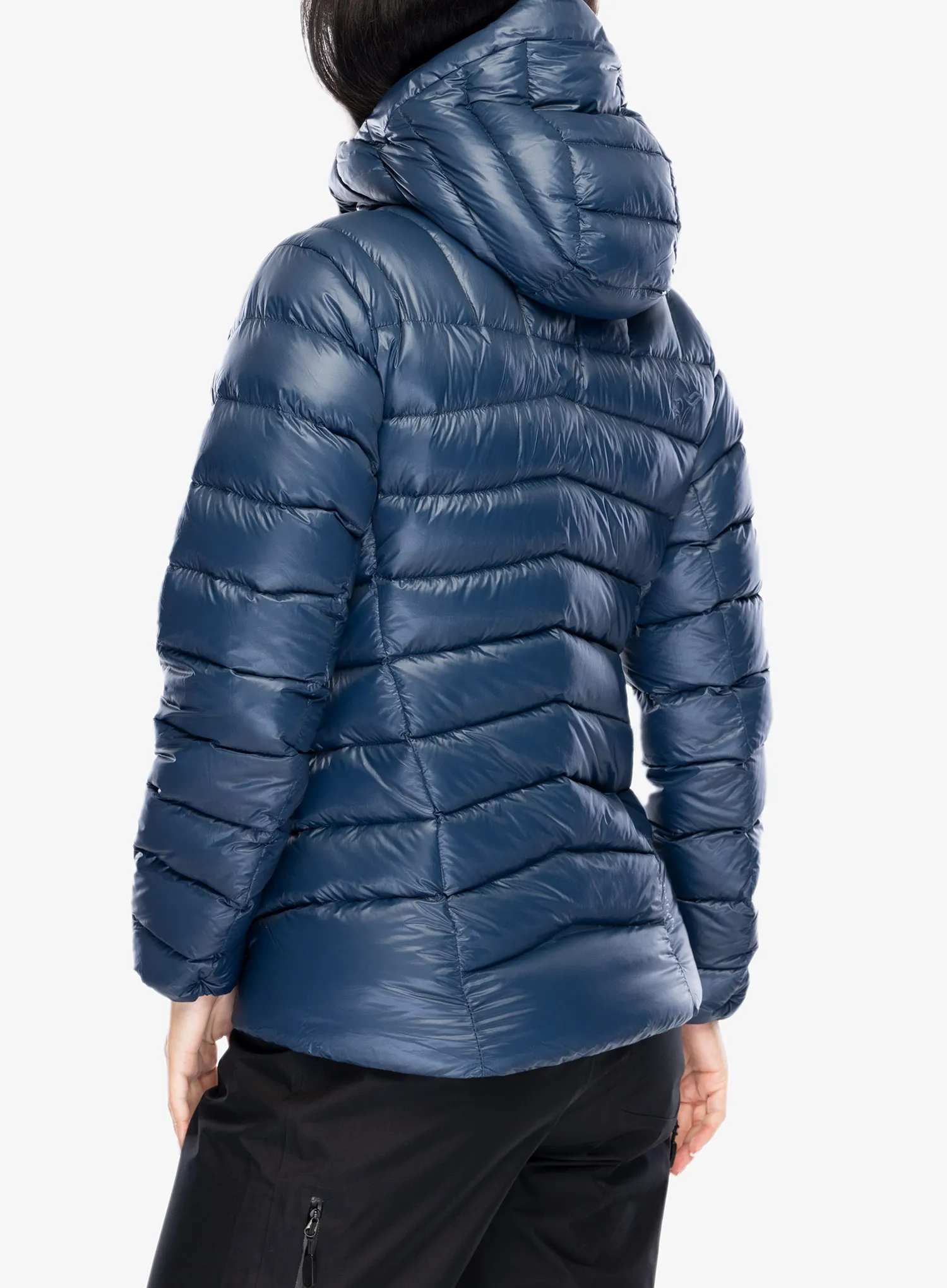 Дамско пухено яке Norrona Lyngen Down850 Hood - indigo night