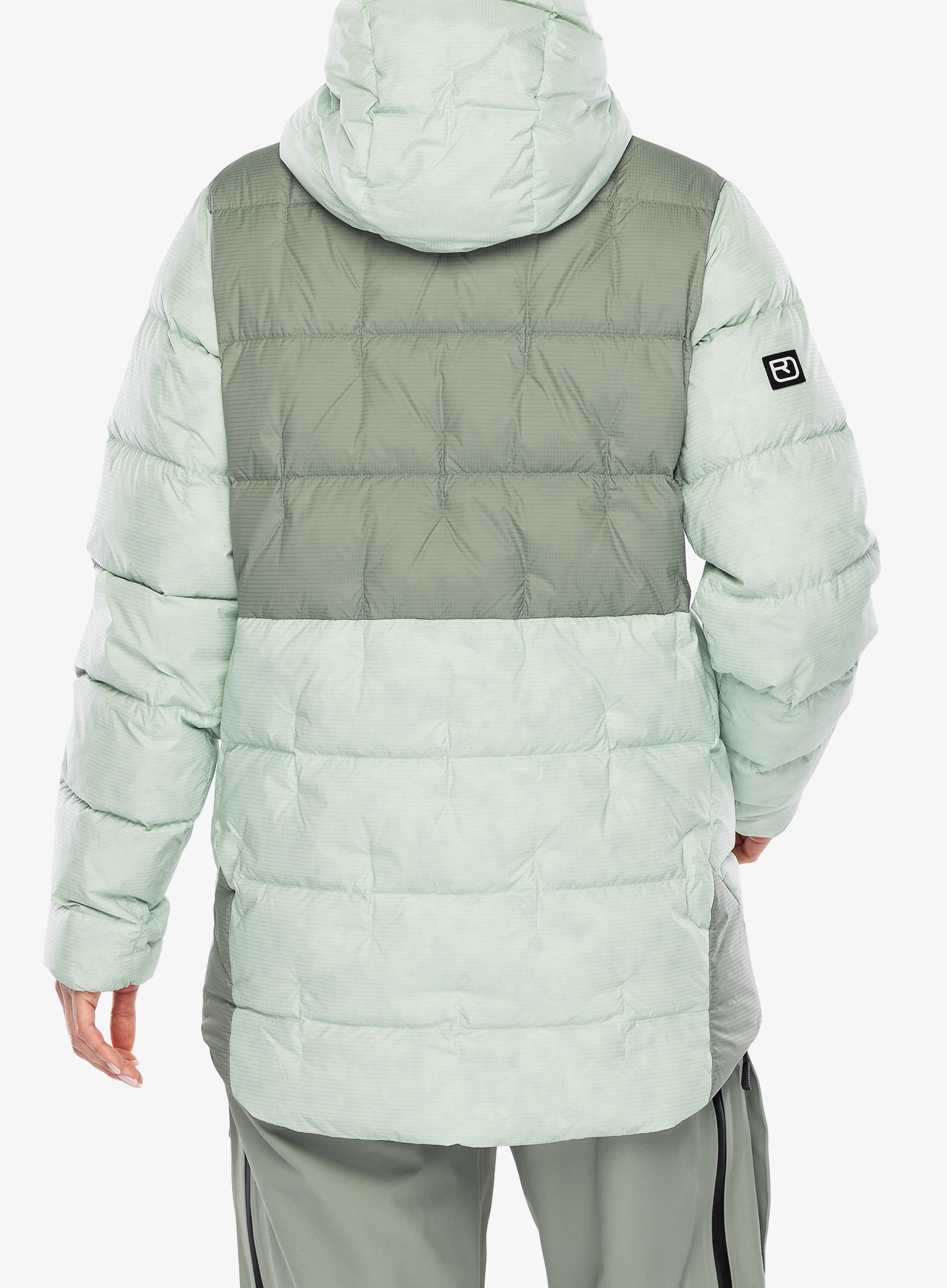 Дамско пухено яке Ortovox Downwool 270 Jacket - green acid