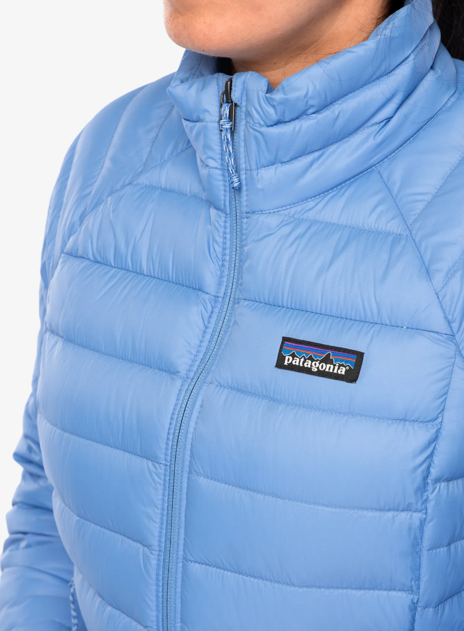 Дамско пухено яке Patagonia Down Sweater - abundant blue