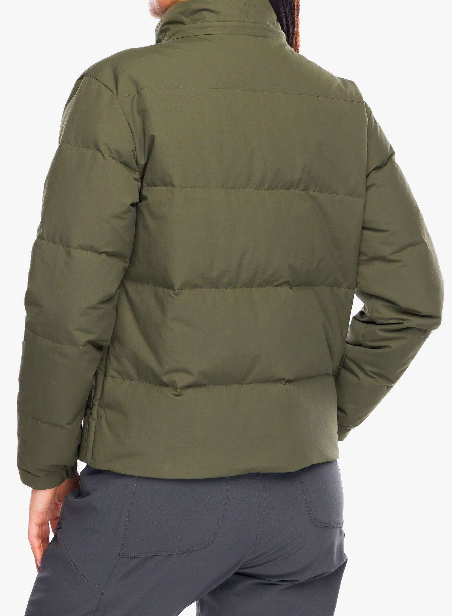 Дамско пухено яке Patagonia Downdrift Jacket - basin green
